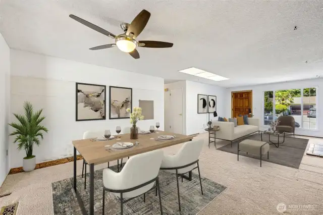 Nice and Open Floor Plan.