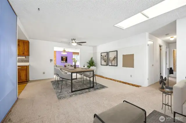 Large Dining Area.