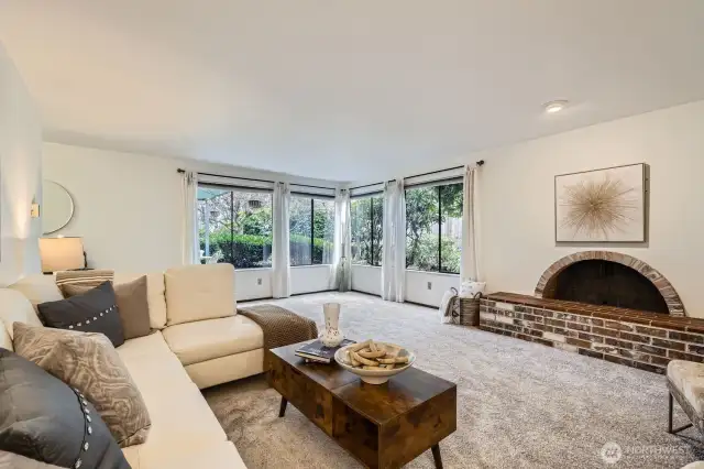 large cozy living room
