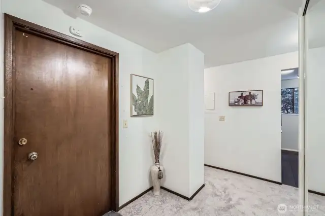 Entry of unit