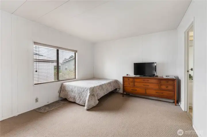 The primary bedroom