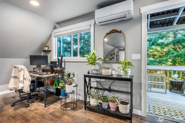 Unit A was renovated and has mini-split for AC/heat