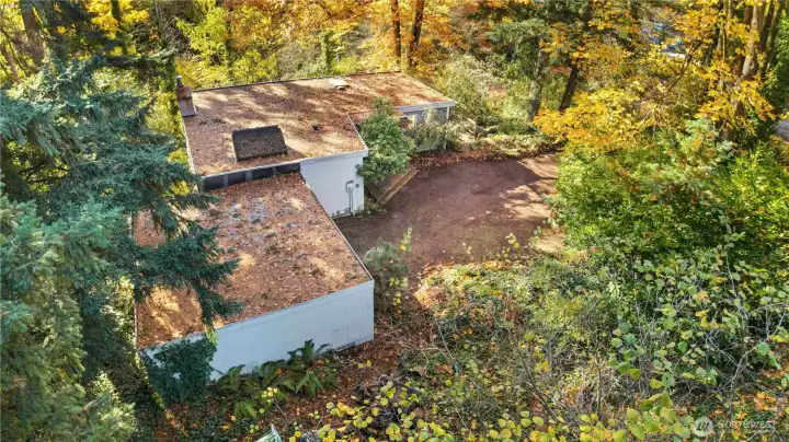 Drone of the home and building area