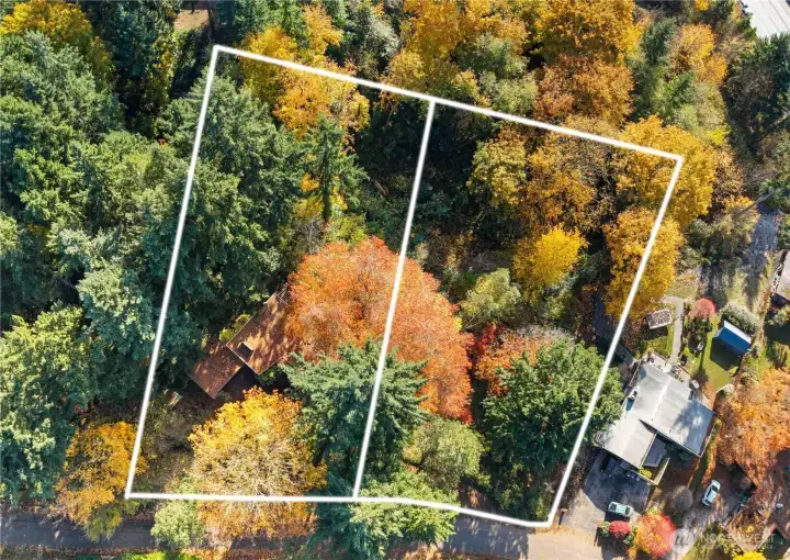 2 lots. The lines are an estimate