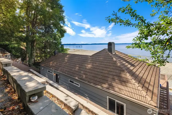 From your front yard go walking or SUPing north to Marine View Park.