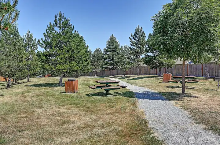 Neighborhood trails.