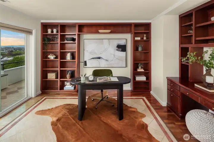 A dedicated office with a view!