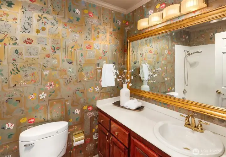 Gorgeous designer bathroom