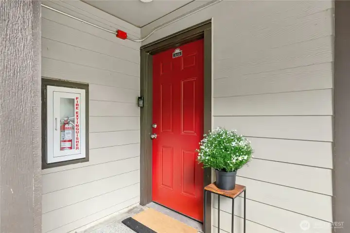Front door entry