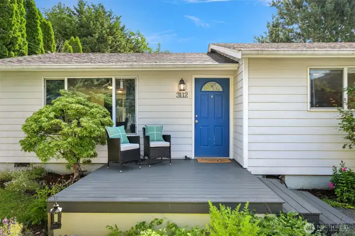 Newer Trex front porch
