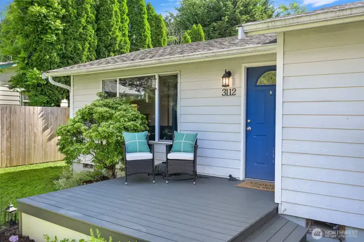 Newer Trex front porch