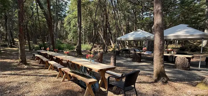 Lower area gathering space Lower area gathering space