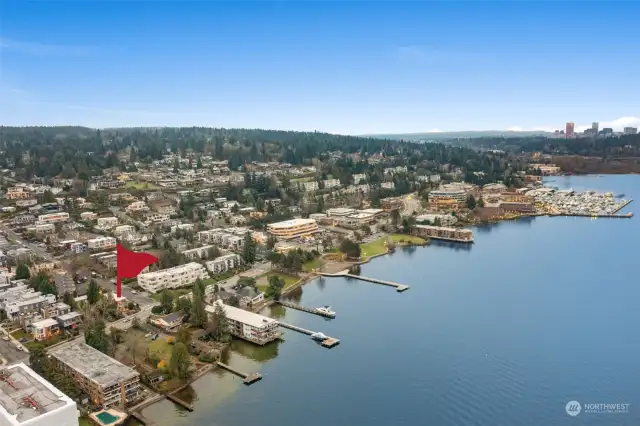 Easy access to I-405 and 520 Bridge!