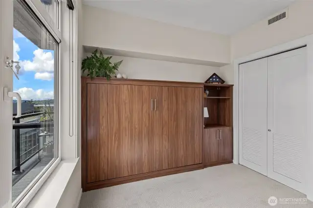 Murphy Bed included