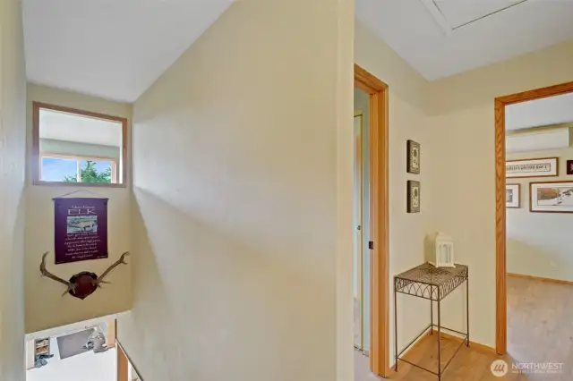 Upstairs landing