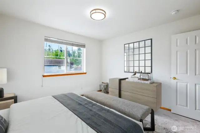 First extra bedroom on the upper level.