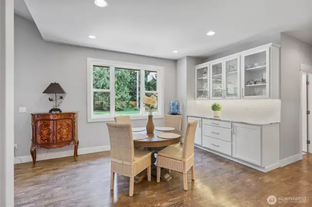 Sunny dining nook