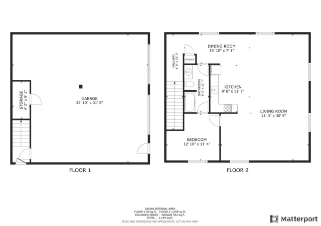1088 sq ft MIL/apartment above 32x32 shop
