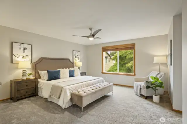 Your primary suite...