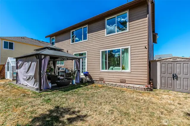Greenhouse, Gazebo, and Shed Stay!