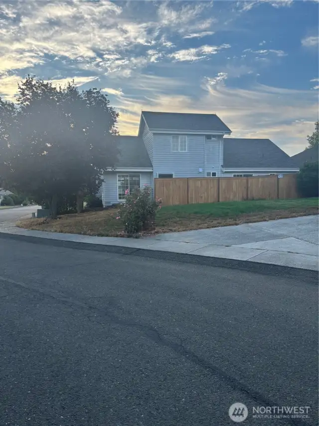 Back of home