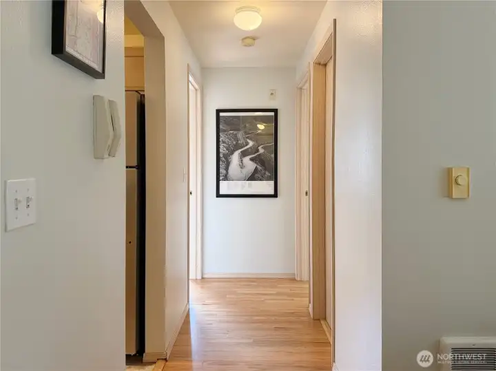 Hall from Living to Bedrooms