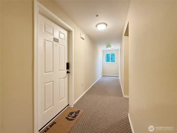 Secure hallway for 301