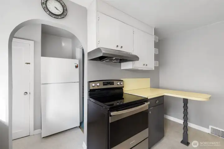 Downstairs Access Directly from Kitchen