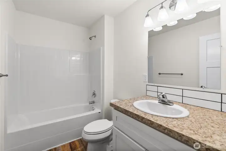 There's also another full bath on the second floor as well!