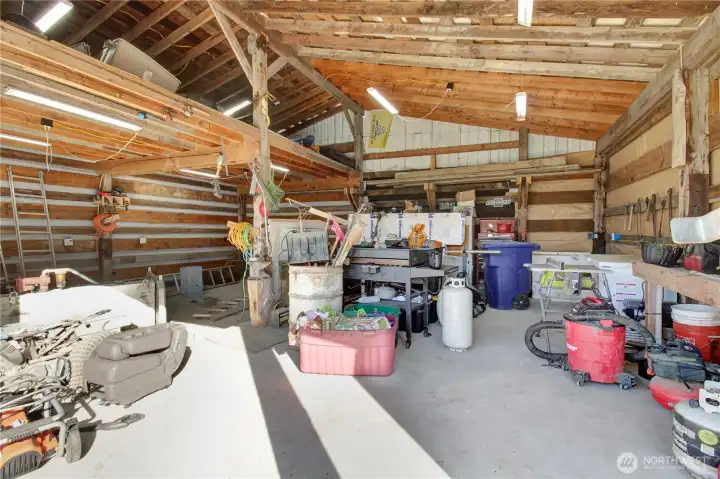 Interior of Barn
