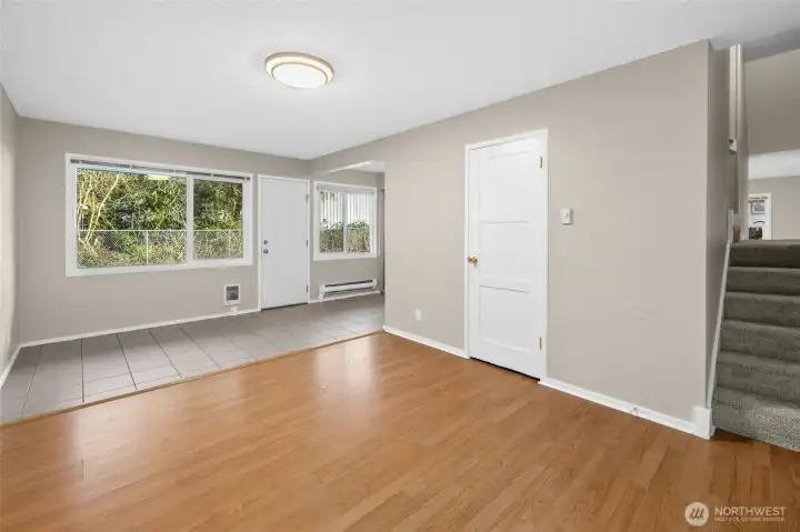 Plenty of space for dedicated living and dining rooms.