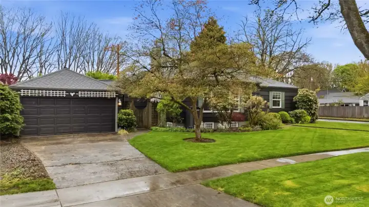 Garage and driveway parking