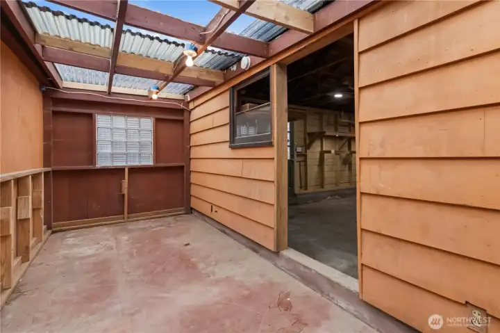 Extra space in garage