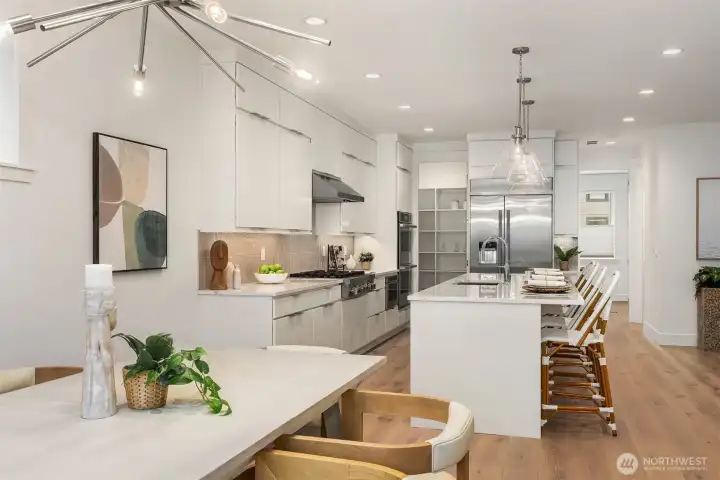 Open layout great for entertaining