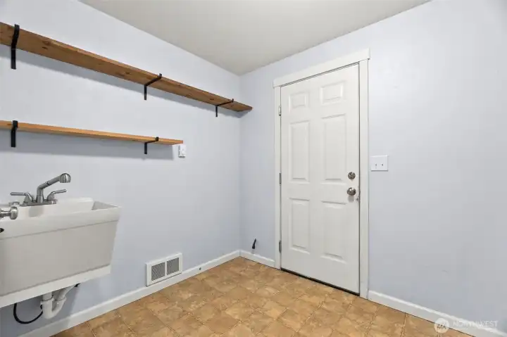Laundry Room w/ sink