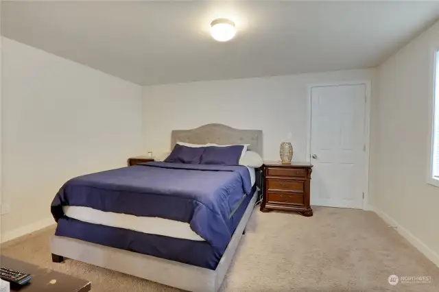 Main House Primary Bed with huge walk in closet