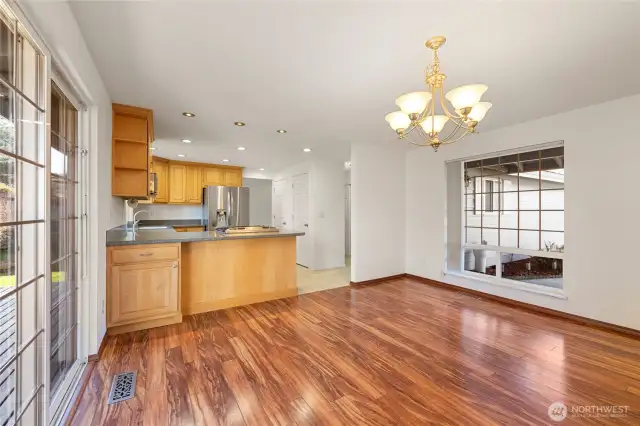 The entire home is filled with Natural daylight.