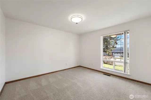 Bedroom 2 with large window for maximum lighting