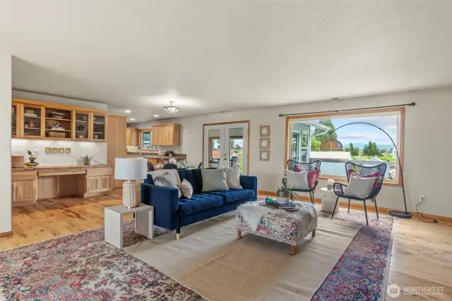 Spacious and bright!