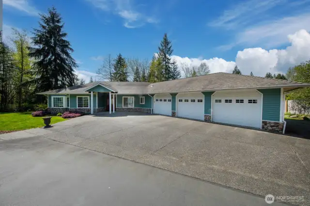 Custom one level home