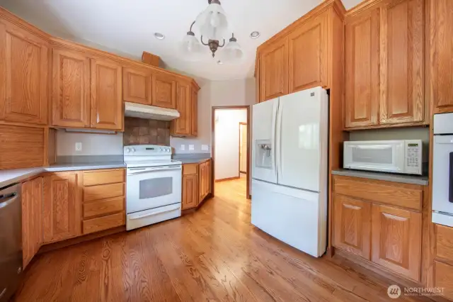 Built in range and wall oven