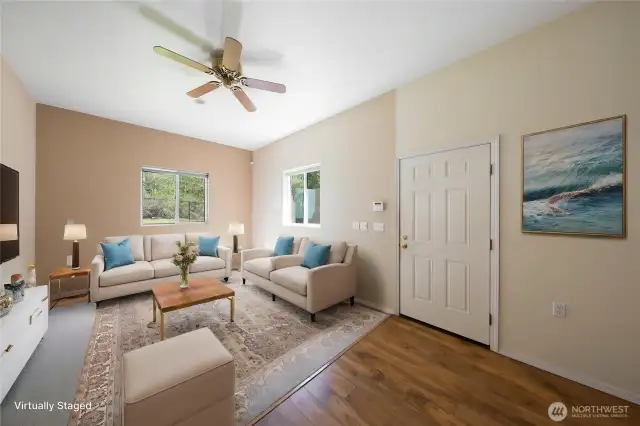 Hanger apartment living and entry