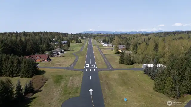 Airpark runway