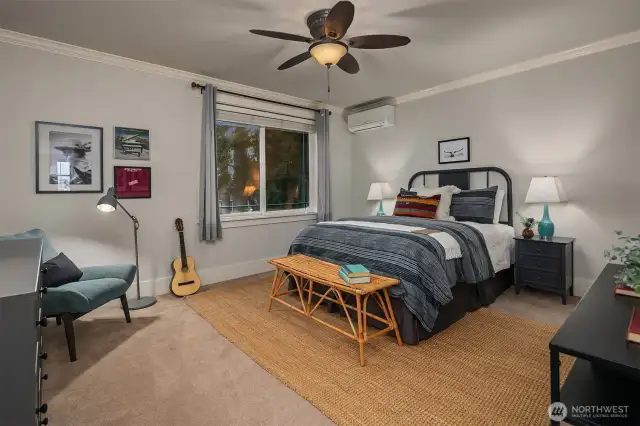 Third bedroom on the upper level