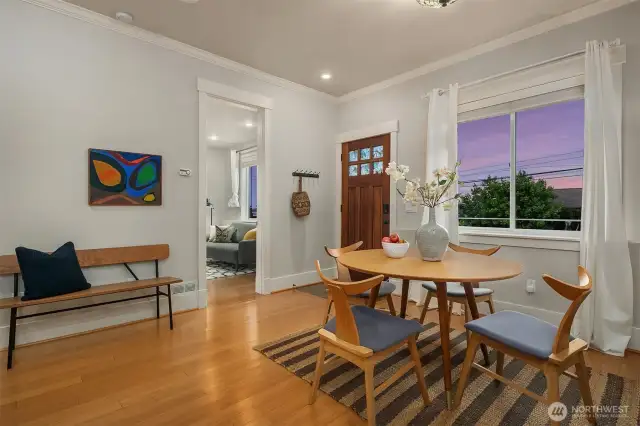 Separate entrance with its own private patio