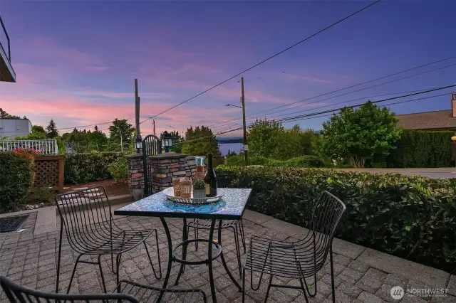 Patio off of the ADU