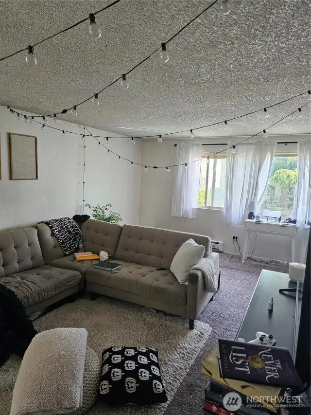 Units One and Two are both 1 level with the same floorplan. Living Room