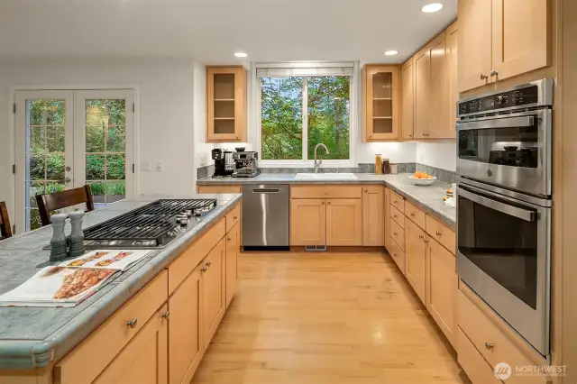 There's so much storage in this kitchen.  Oven and range new in 2025