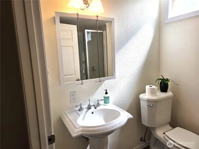 Lower level 3/4 bath room