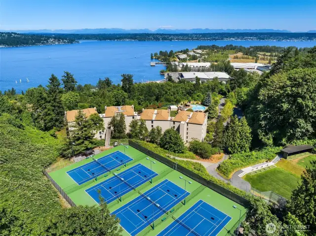 Fairway Estates and Sand Point Country Club tennis courts